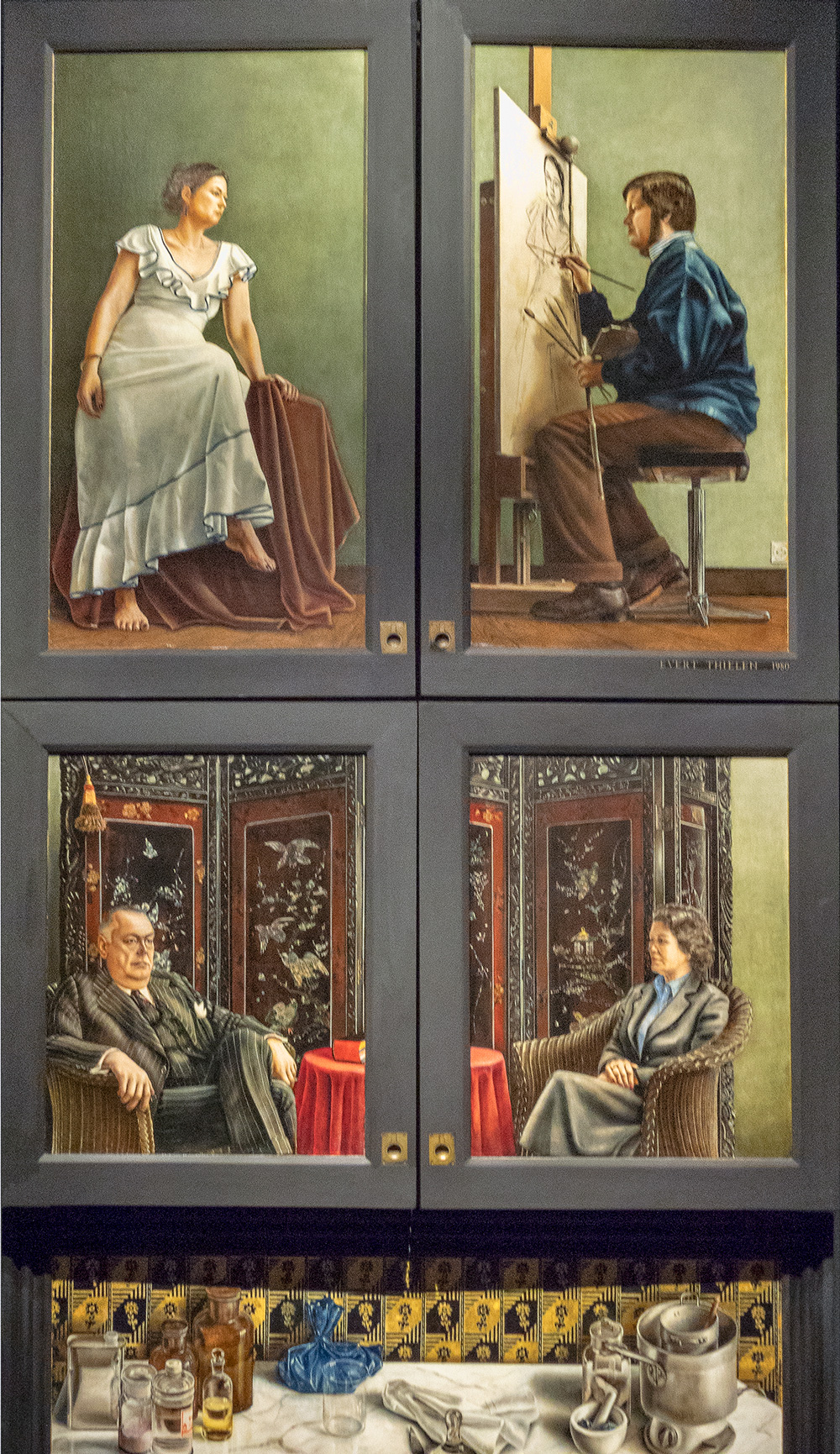 De schilderkunst (gesloten)